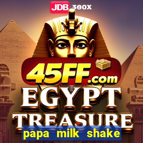 papa milk shake click jogos
